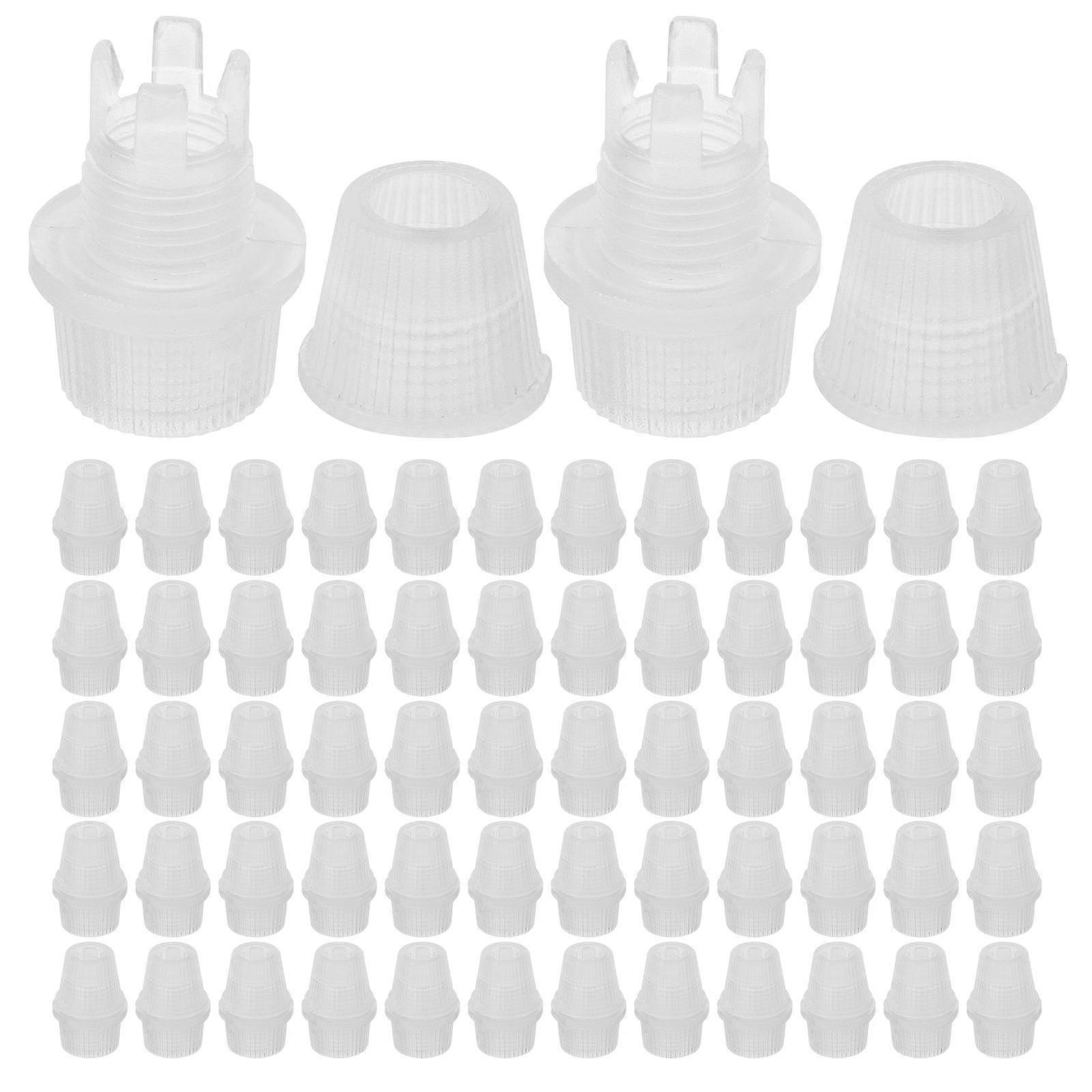 100pcs Cable Gland Connector Electrical Cord Grip Connector Cable Fixing Clamp