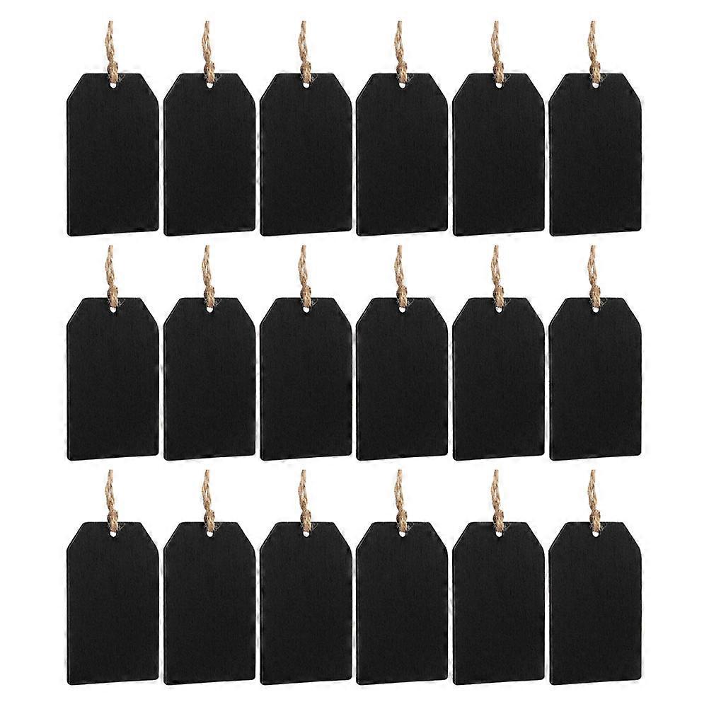 32pcs Reusable Wooden Chalkboard Labels for Wedding, Party & Gift Packaging – Multi Function Decorative Tags with Fine Craftsmanship