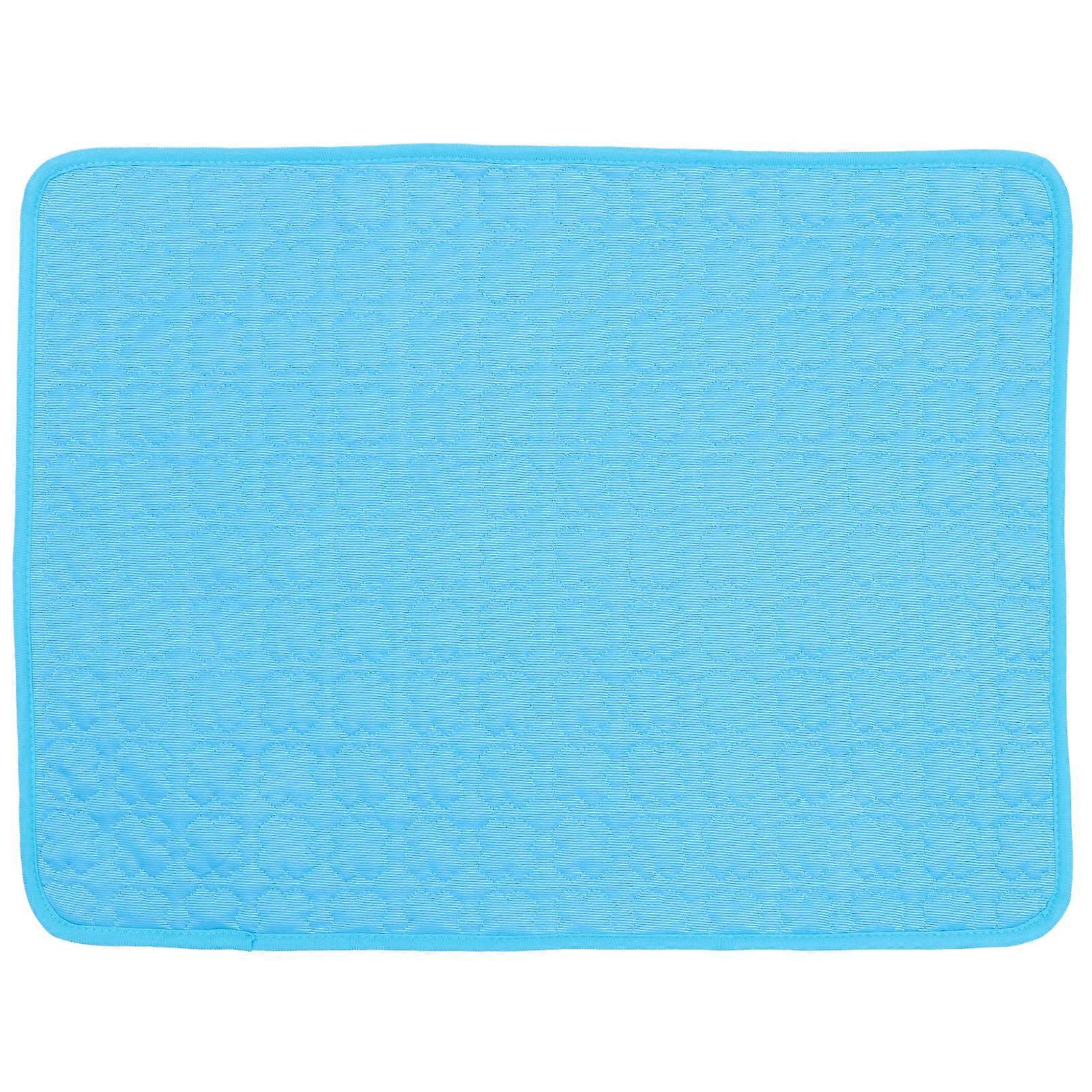 Breathable Portable Cooling Mat for Dogs and Cats Ice Silk Pet Crate Pad for Indoor/Outdoor Use, Washable Design for Joint Relief and Enhanced