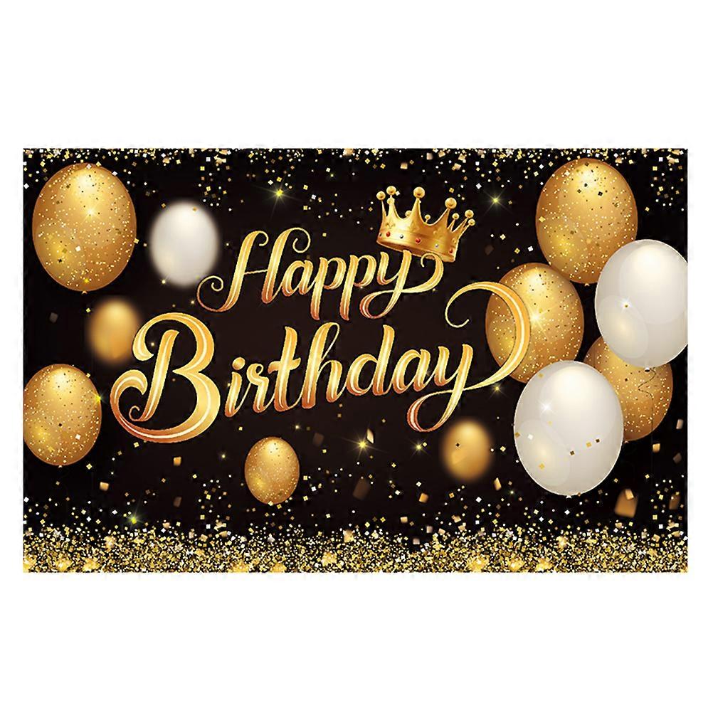 Play Birthday Backdrop Birthday Backdrop Cloth Rectangle Photography Backdrop for Birthday Party Multi-Colored 180x115cm 1Set