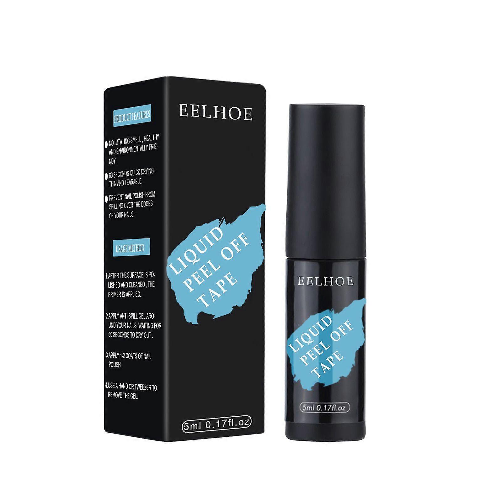 Quick-Dry Spill-Proof Nail Glue for Beginners Easy Removal & Long-Lasting Protection, 5ml