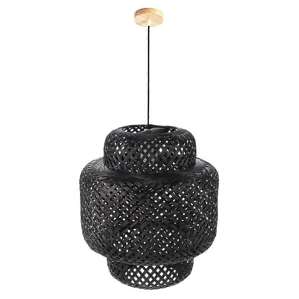 Bamboo Woven Pendant Lamp Shade Ceiling Light – Rattan Design for Cozy Atmosphere & Practical Lighting in Hallways