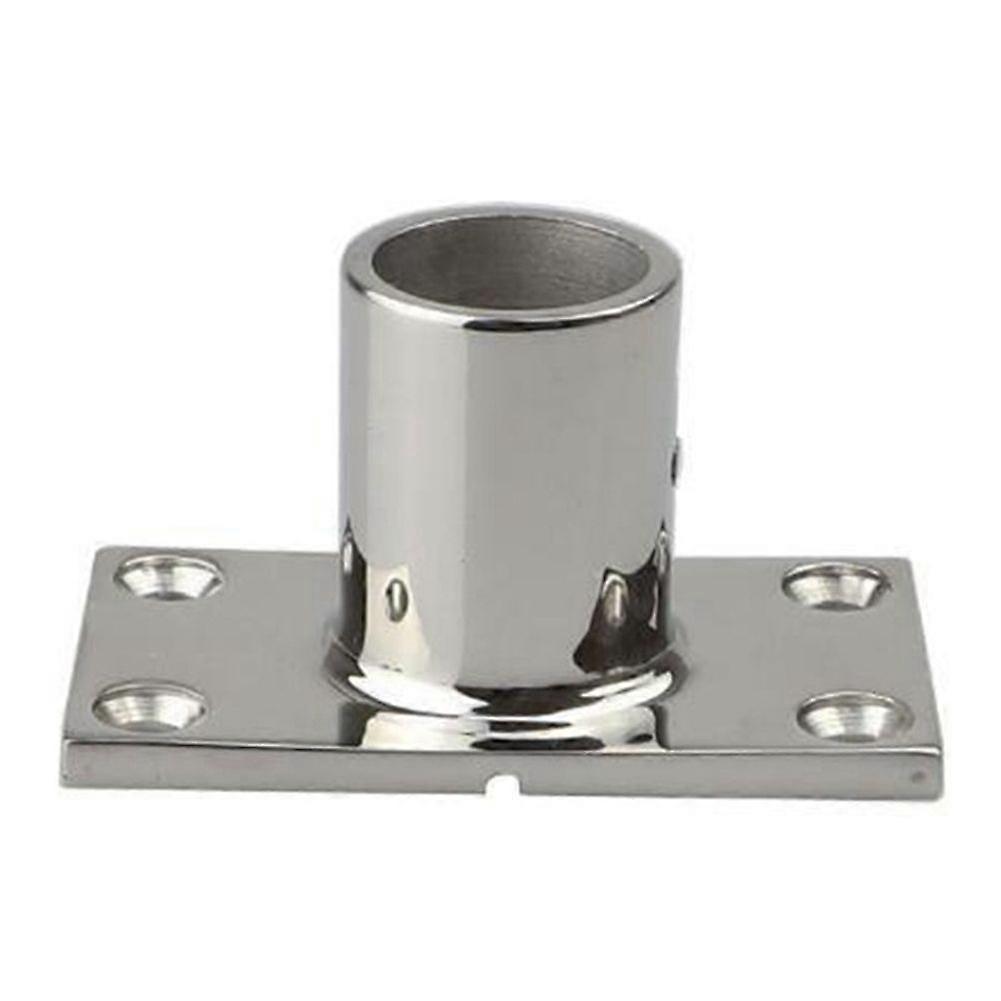 316 stainless steel ship yacht accessories marine hardware accessories tube seat rectangular base 90