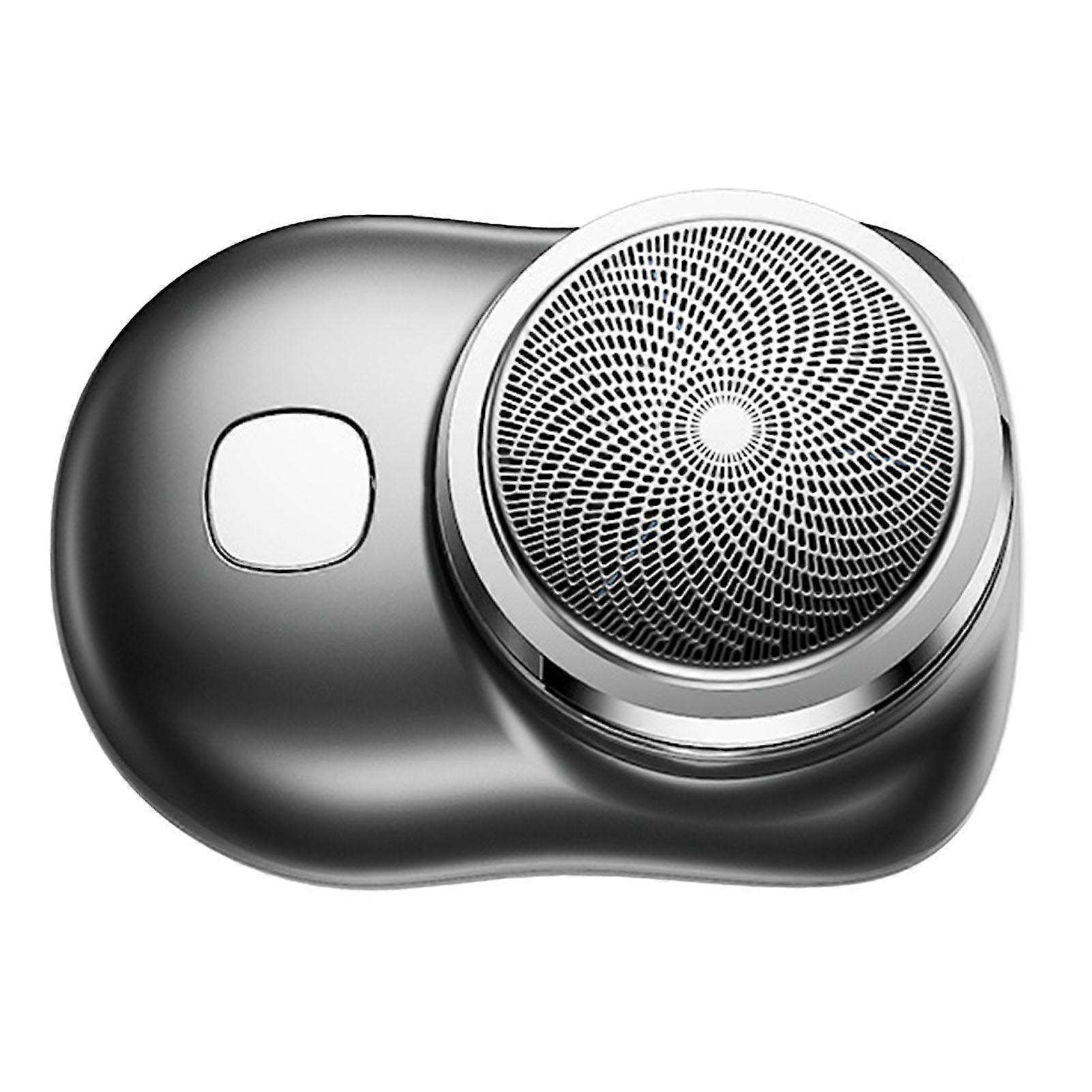 Men Beard Trimmer Portable Compact Rechargeable Beard Cutter Mini Pocket Trimmer Black