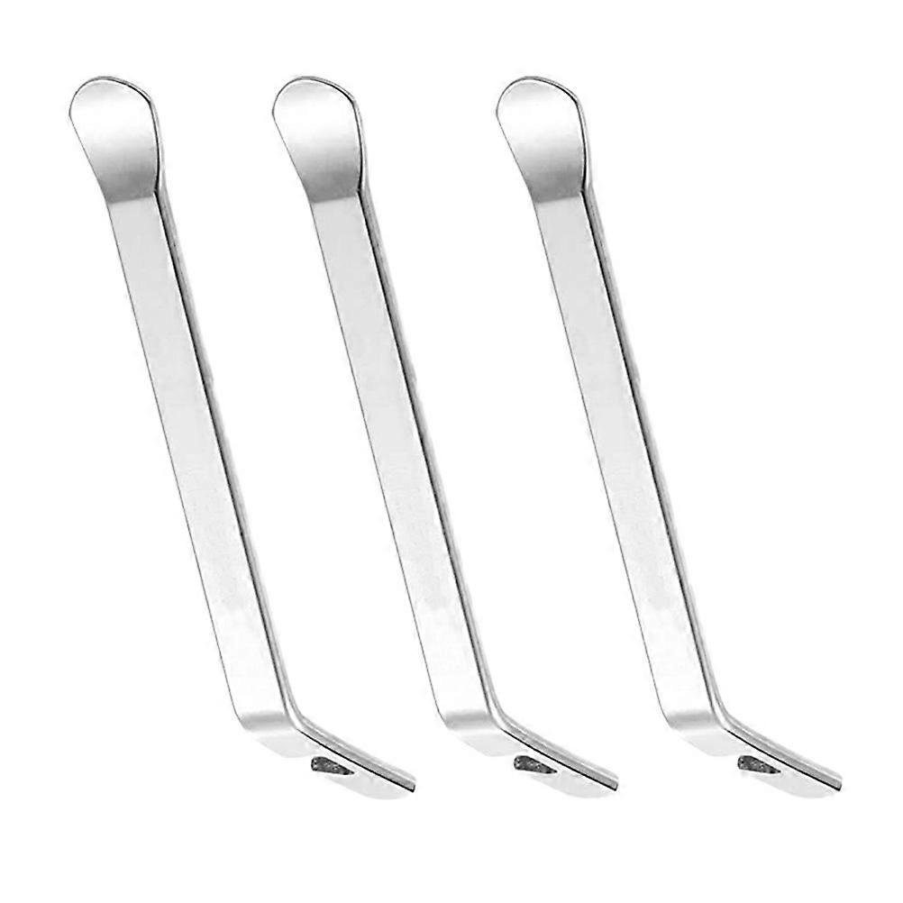 Here's a refined and professional product description based on your input:
**3pcs Stainless Steel Bike Tire Levers – Portable Bicycle Repair