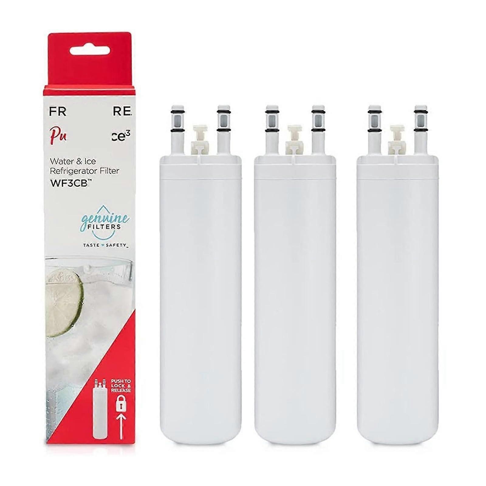 Compatible With Frigidaire WF3CB, Puresource3, Refrigerator Water Filter (3pcs)