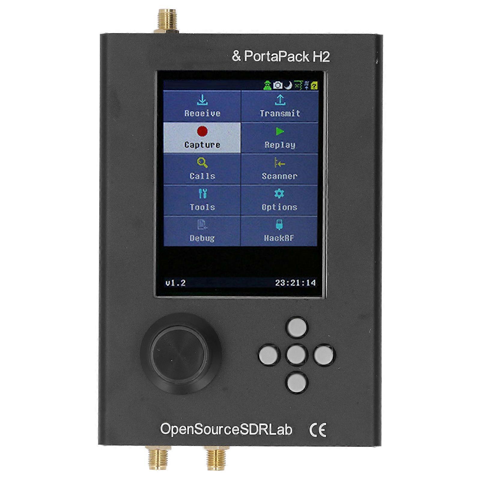 Radio Transceiver 1MHz To 6GHz 3.2 Inch TFT Touch Screen 3.5mm o Jack SDR Radio Transceiver Single Host