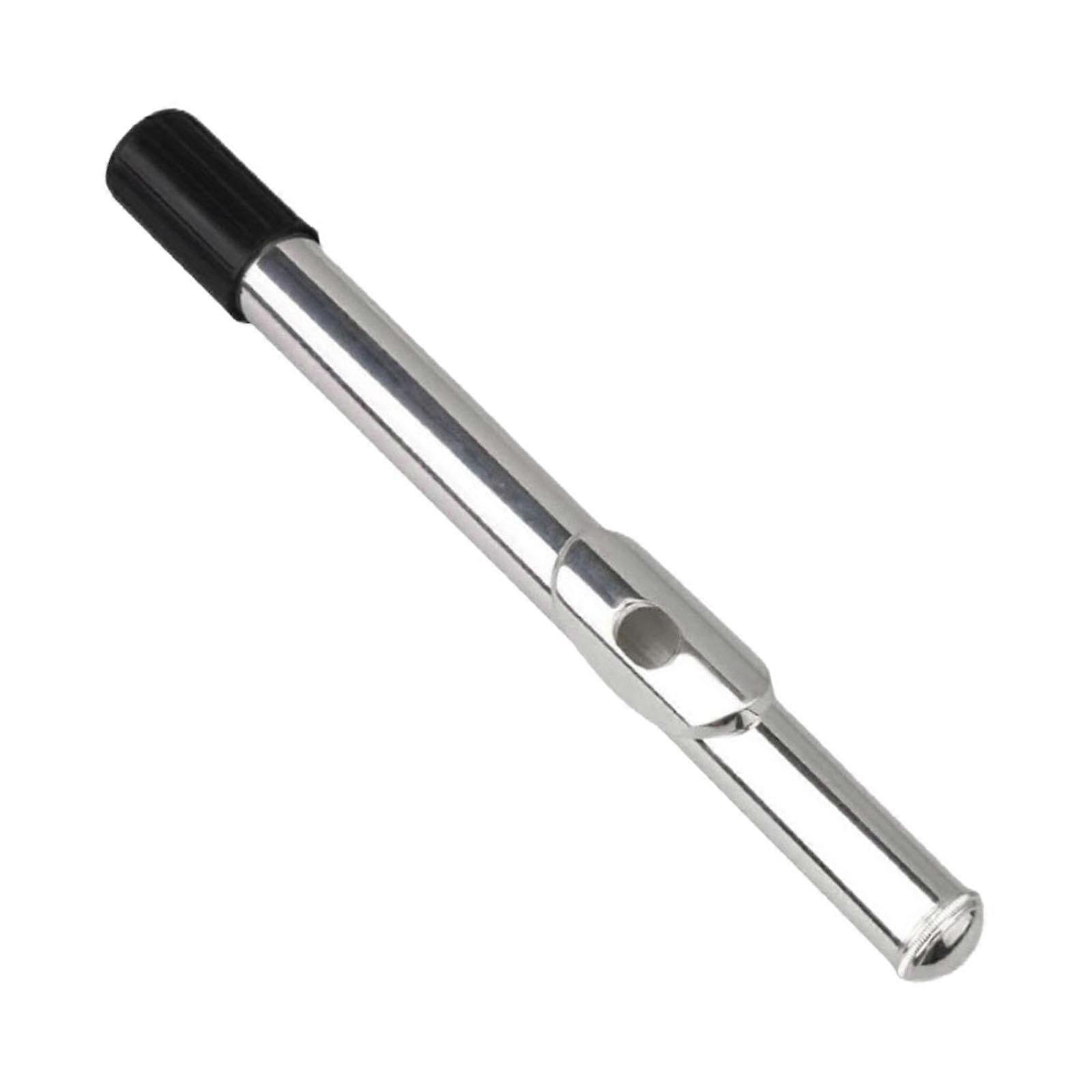 Flute head joint 2 cm diameter metal lightweight comfortable flute part detachable mouthpiece replacement for orchestra
