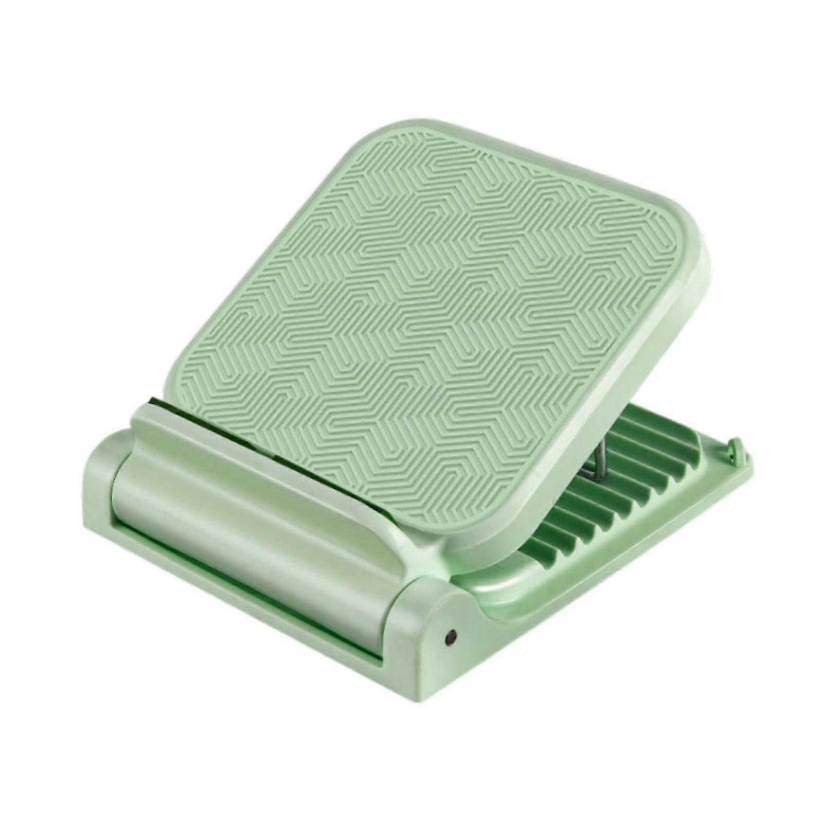 Stretching board for flexibility and leg extension, green