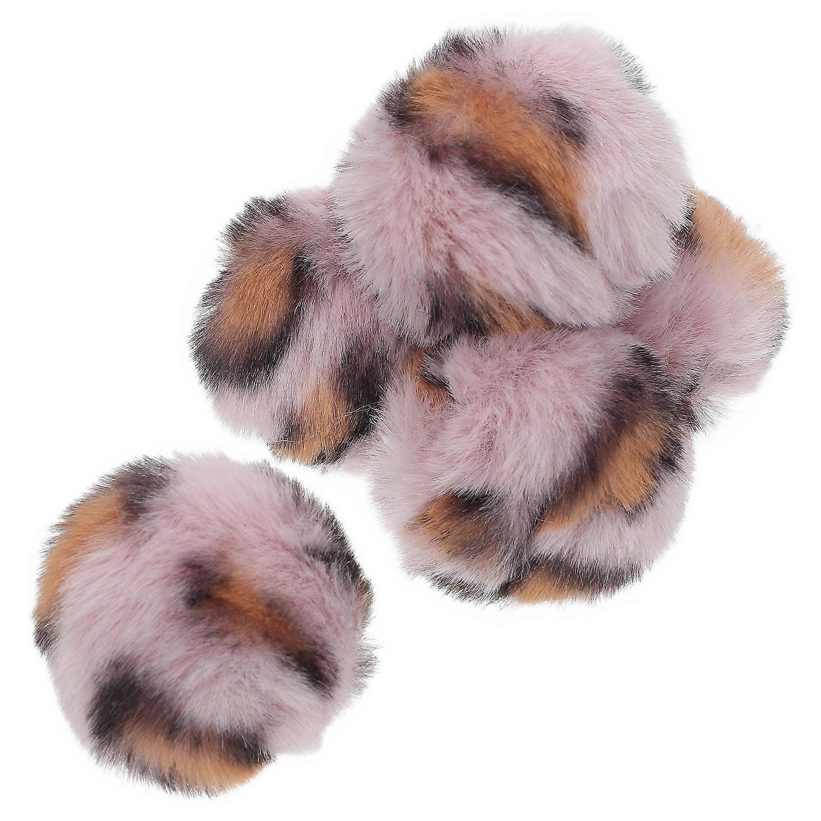 Cat Pet Toy Plush Ball Interactive Chew Toys For Cats 5.00X5.00X5.00CM Scratching 5Pcs
