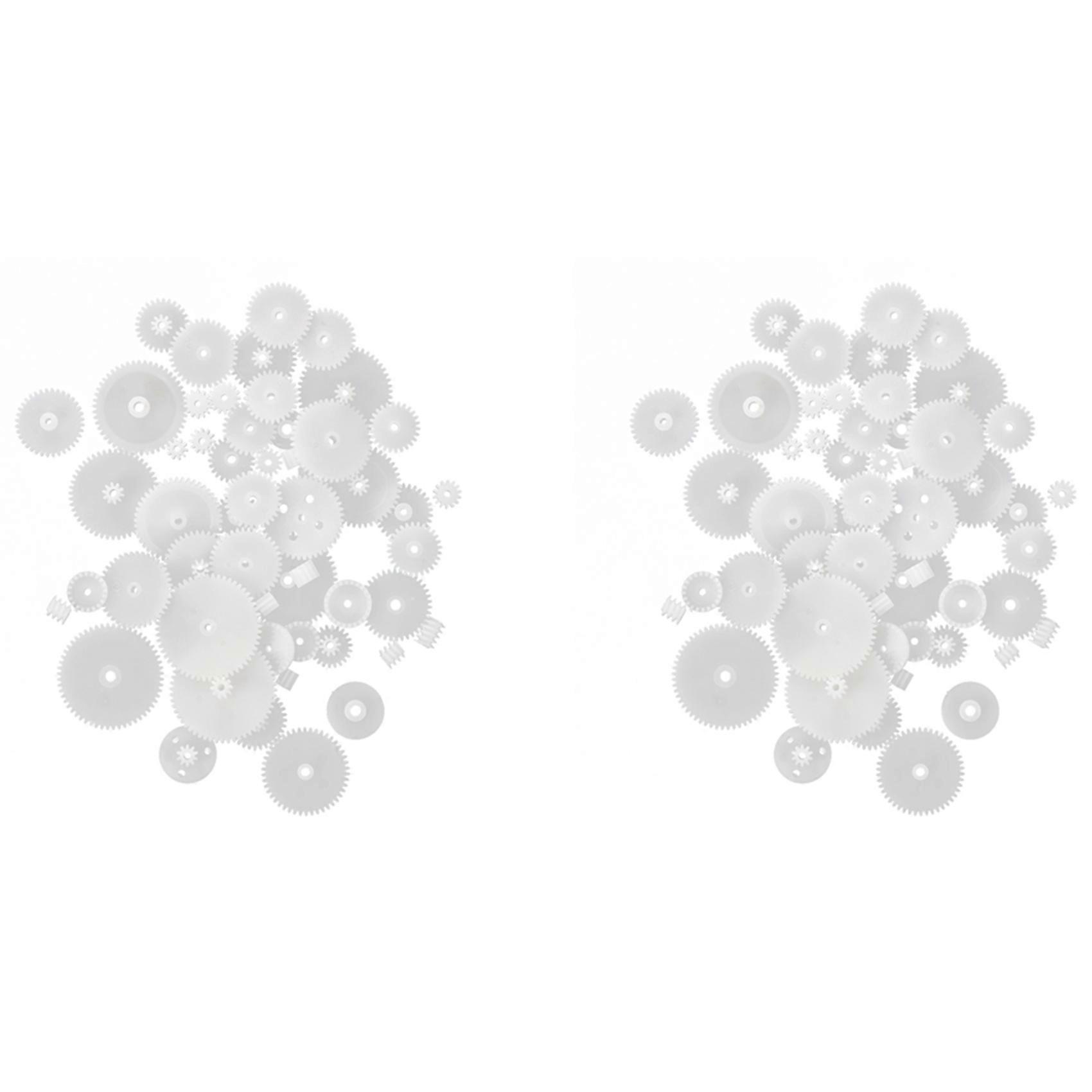 98 Style DIY Plastic Drive Toy Gears Set for RC Car Motor