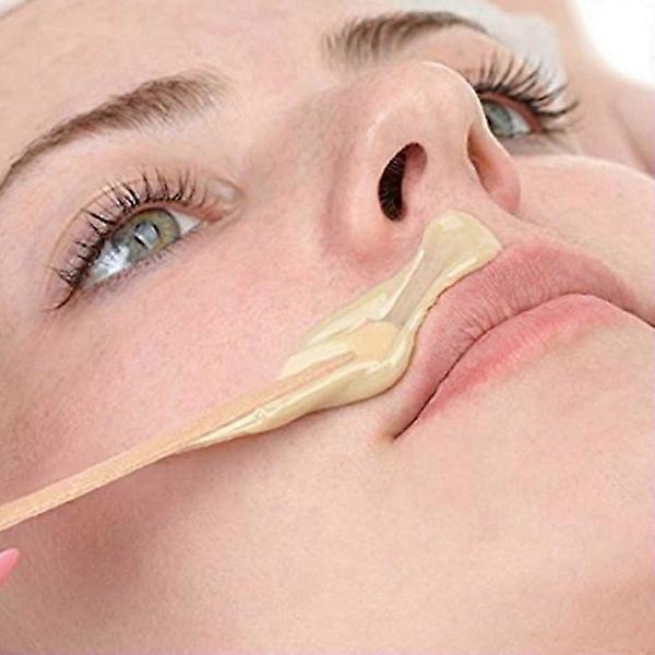 מקלות שעווה מדכא לשון חלק פנים גבות הסרת שיער חד פעמית