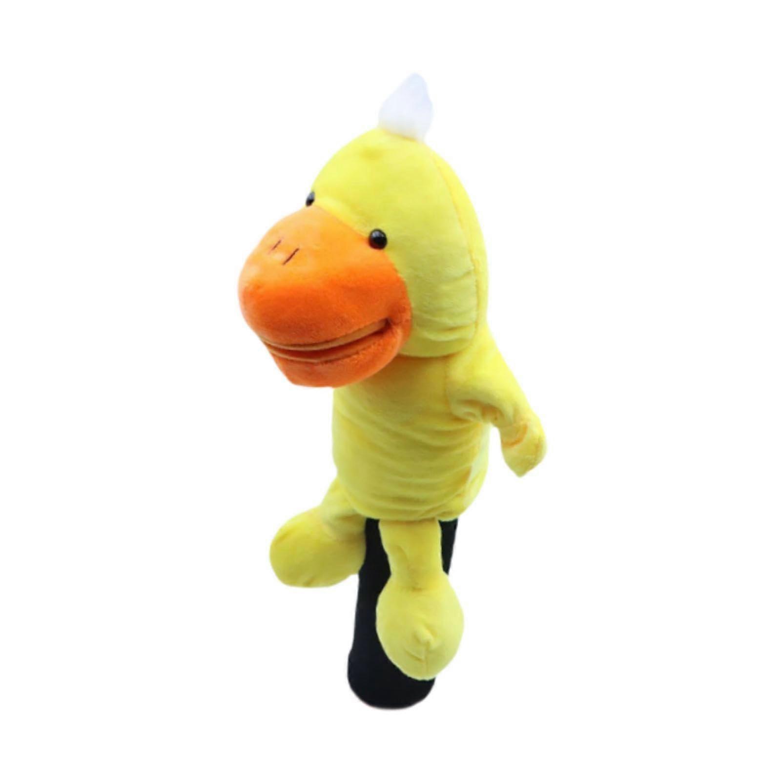 Golf Wooden Headcover for Drivers Lightweight Cartoon Sleeve Protector Compatible with All Golf Clubs Ideal Golfer Gift