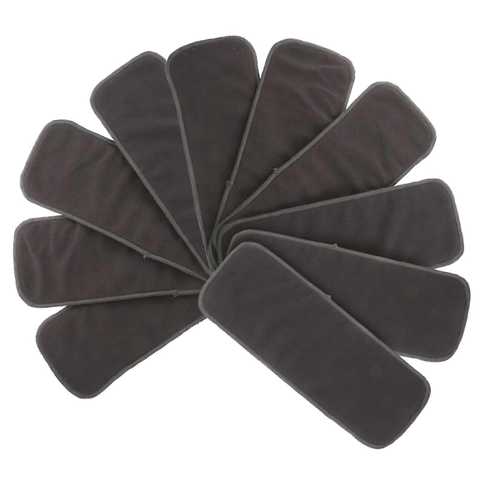Bamboo Charcoal Nappies, Reusable Liners, Nursing Bed Pads, Newborns