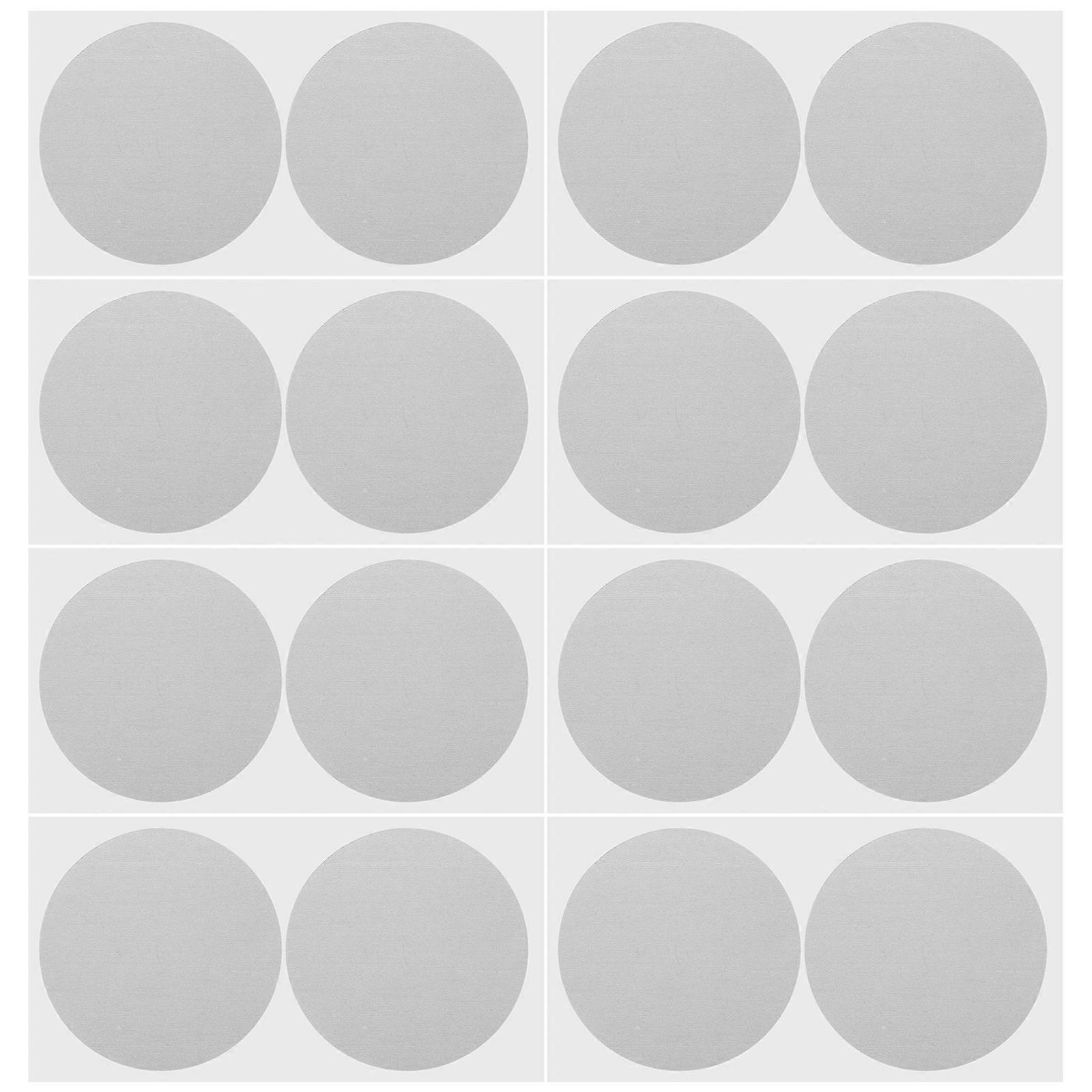 Silver scratch Off Stickers for DIY Party Games and Prizes with PET Film Coating 20 Sheets