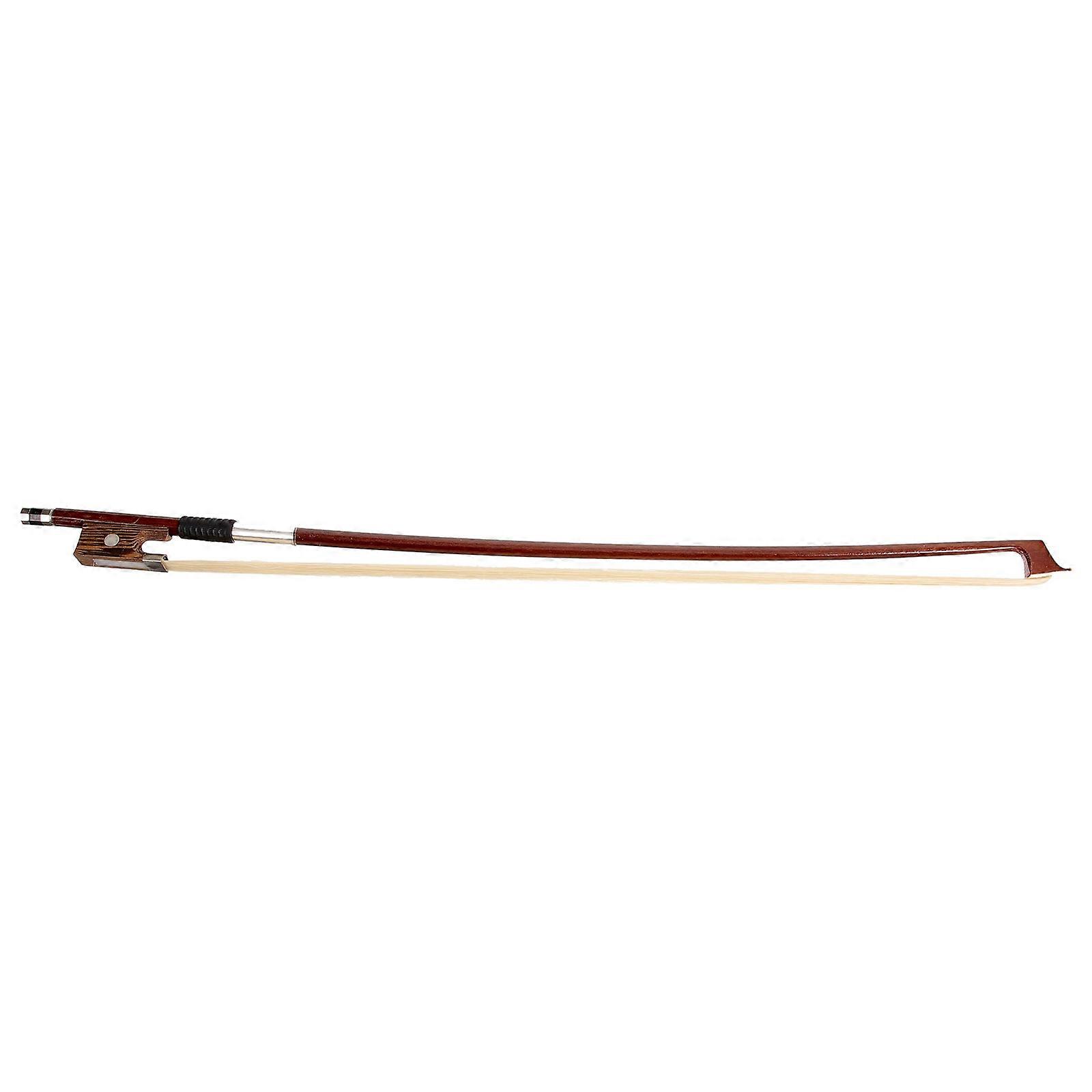 Fiddle Bow Violin Bow Hair Straight Shape For Beginners Students Professional Players 1Set