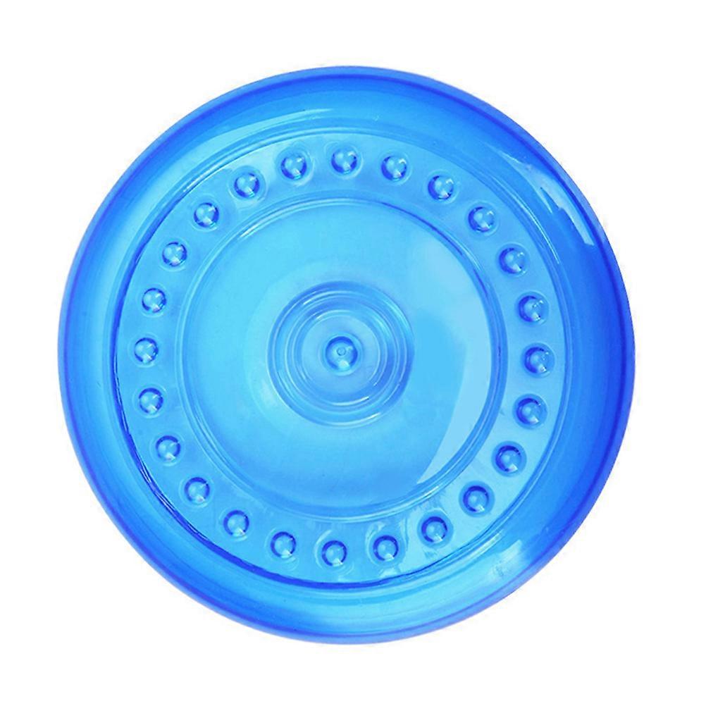 Wear Resistant Dog Disc Toy Supple Throwing Disc 1 Set Multi Use Puppy Plaything Flying Toy