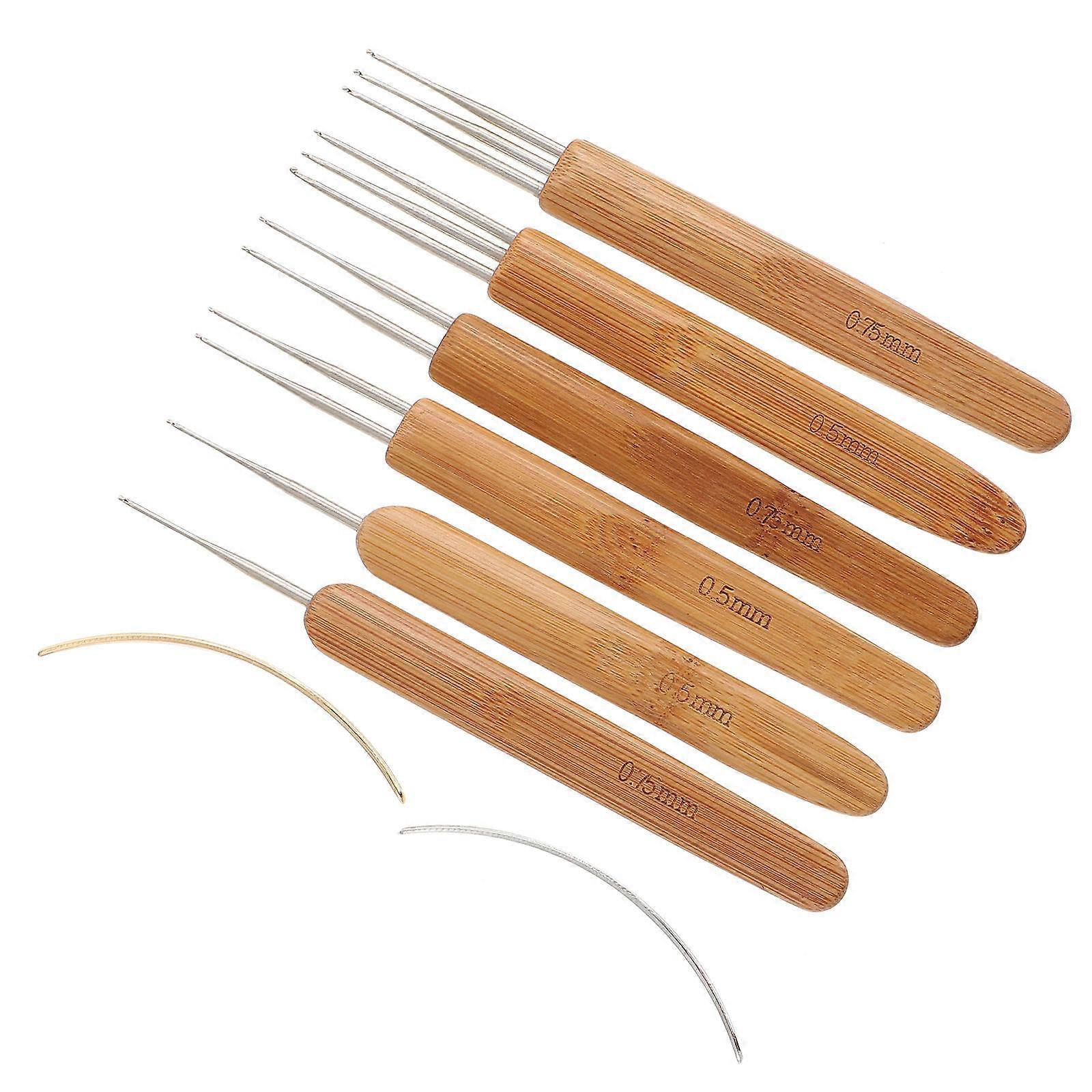 1 Set of Multipurpose Crochet Hooks Professional Dreadlocks Needles Knitting Tools