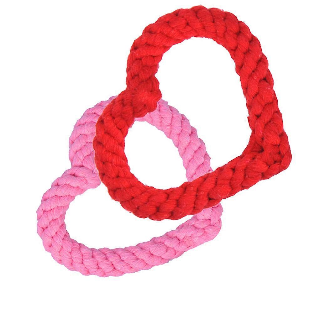 Heart Shaped Squeaky Chew Toy for Dogs – Bite Resistant, Interactive Sound, Playtime & Training Aid