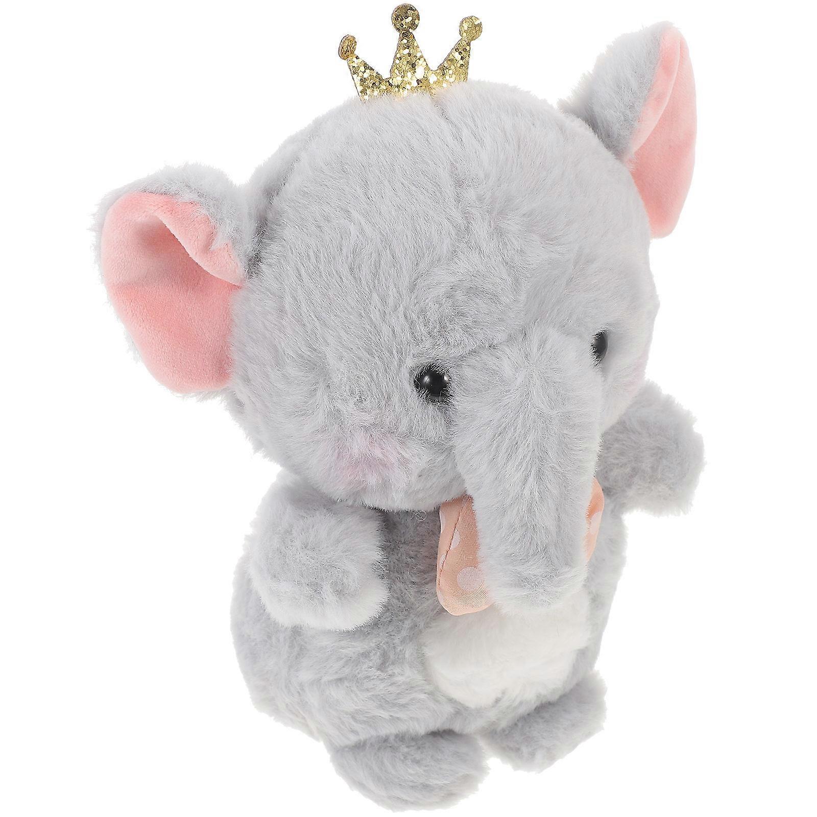 Soft Plush Elephant Stuffed Animal – Adorable Bedroom Decor for Animal Lovers & Theme Parties
