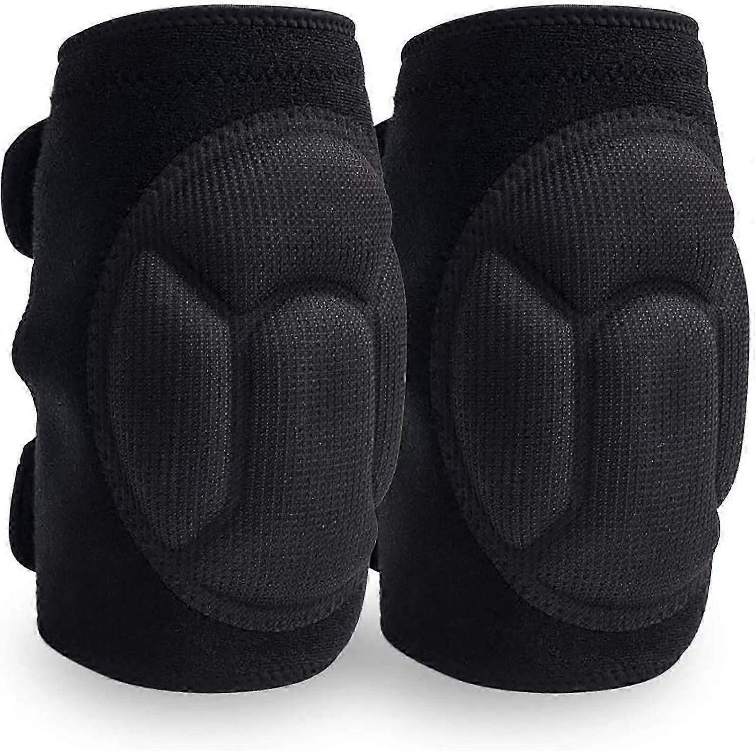 Comfortable Non-Slip Knee Pads with Thick Foam Cushion - Ideal for Gardening, Yoga, & Floor Scrubbing - Ergonomic Protection for Knees