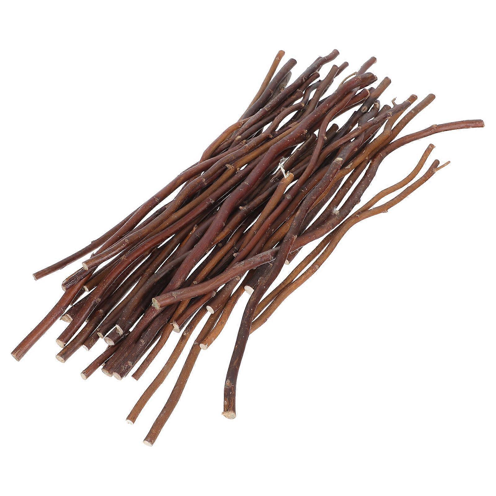 DIY Twig Decor Craft Branches in Coffee Color for Decor Made of Synthetic Material 40 Pieces