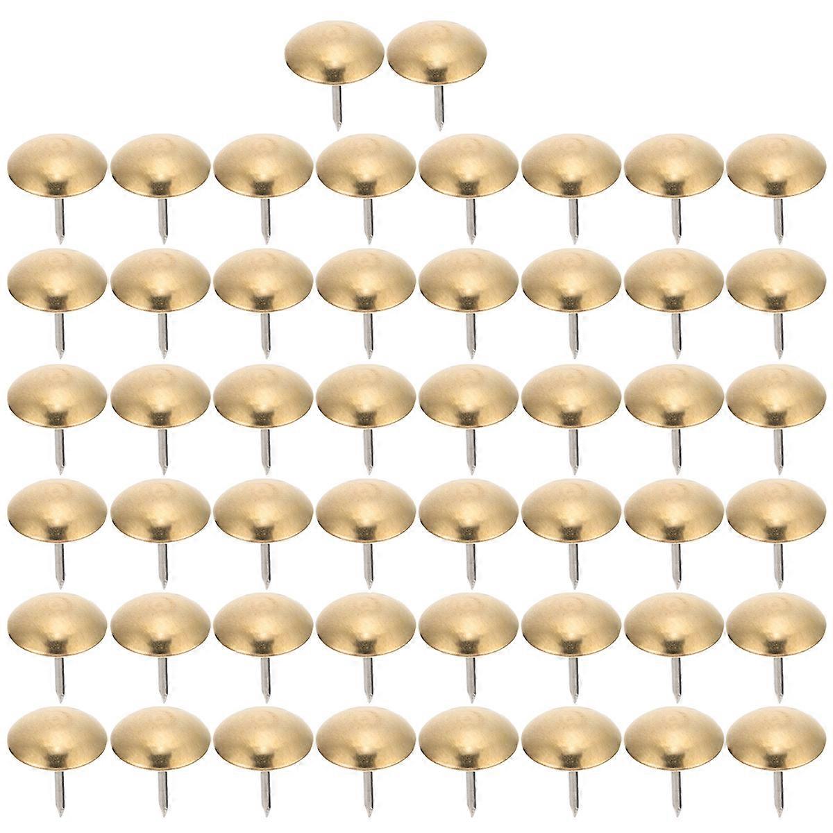Golden Copper Upholstery Tacks for Home Use Simple and with Excellent Texture 50 Pcs