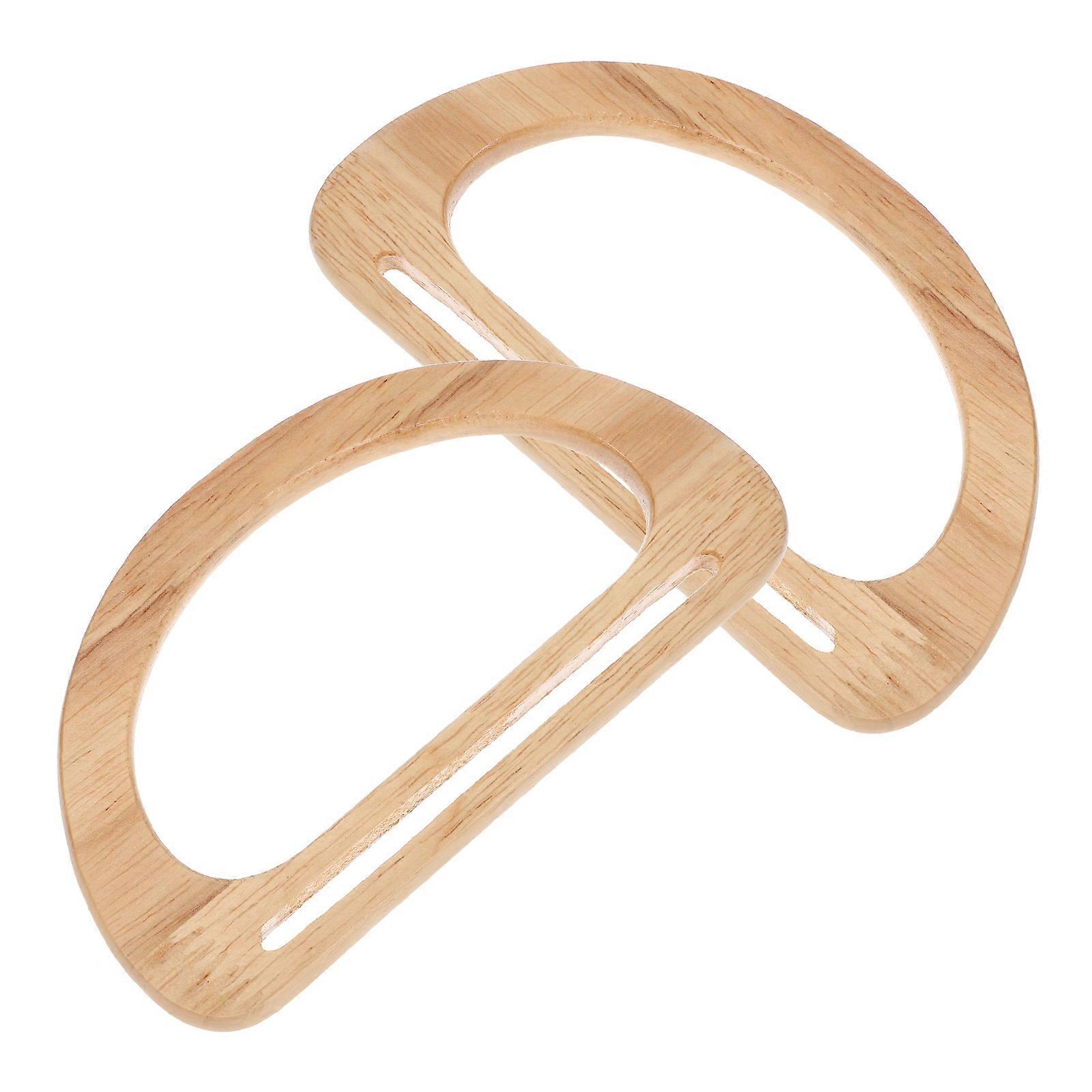Wooden Purse Handles, Adaptable Design Suitable for Various Bag Styles