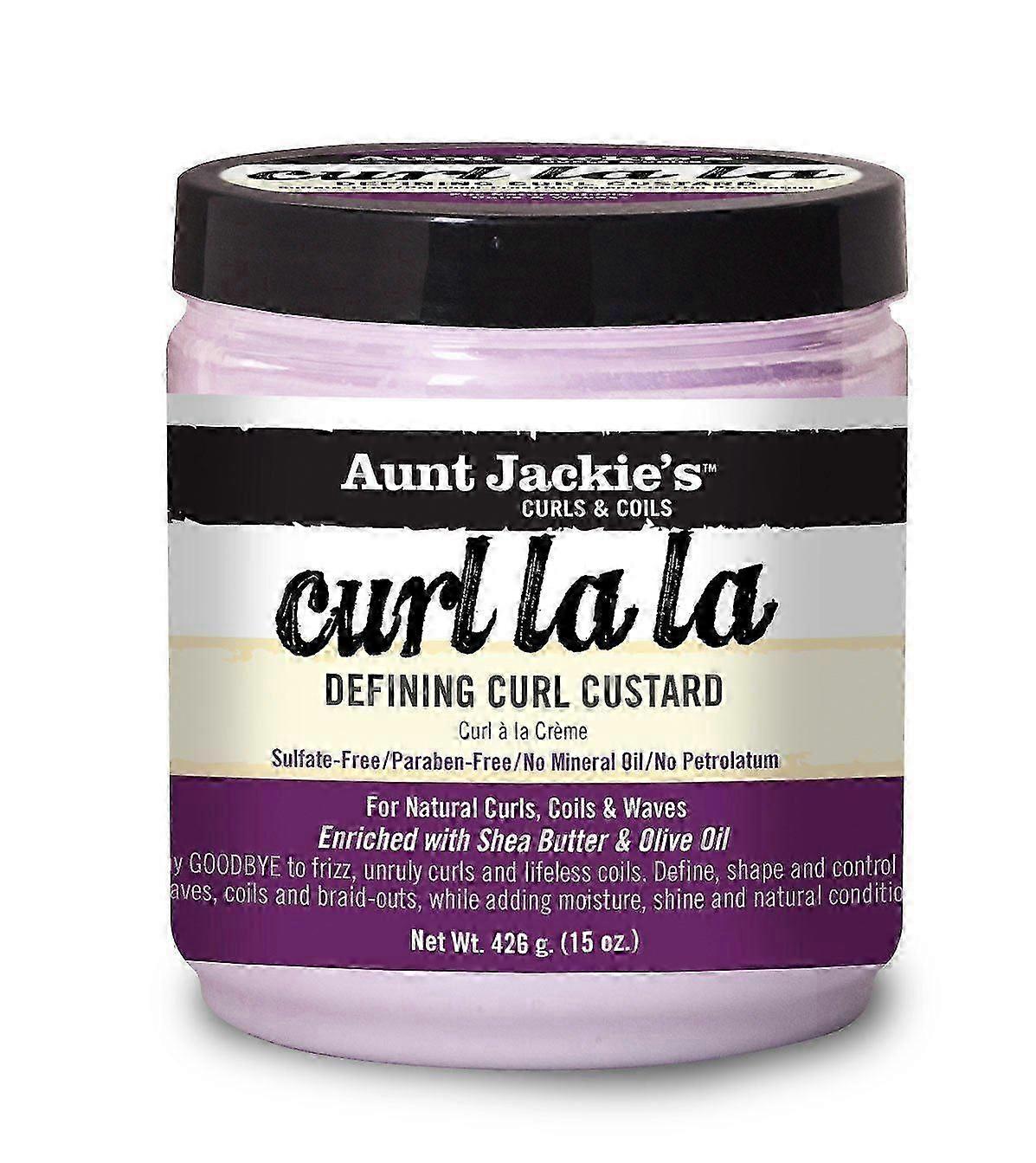Aunt Jackie's Curl La La Defining Curl Custard Jar 15 oz