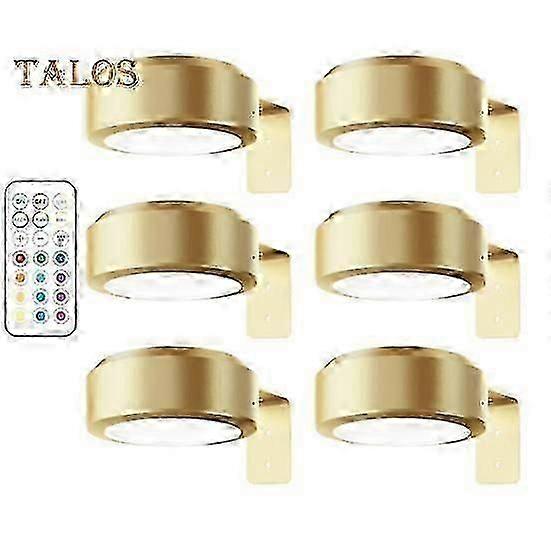 Picture Light With Remote Control 100 Lumens High Brightness Stepless Dimming 3 Lighting Modes Battery Operated No Drill Wall Art Light