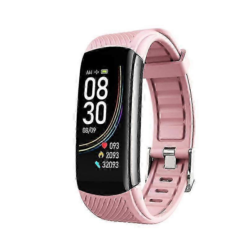 C6t Akıllı Bant Vücut Sıcaklığı Nabız Monitörü Fitness Takipçisi, Fitness Takipçisi, Nabız Kan Basıncı ile Akıllı Saat