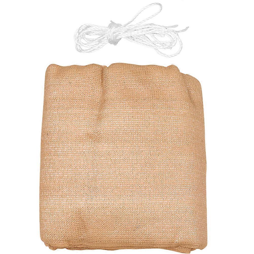 Breathable Outdoor Protector For Camping Beach Patio In Beige HDPE Material Offering Sun Protection 1Set