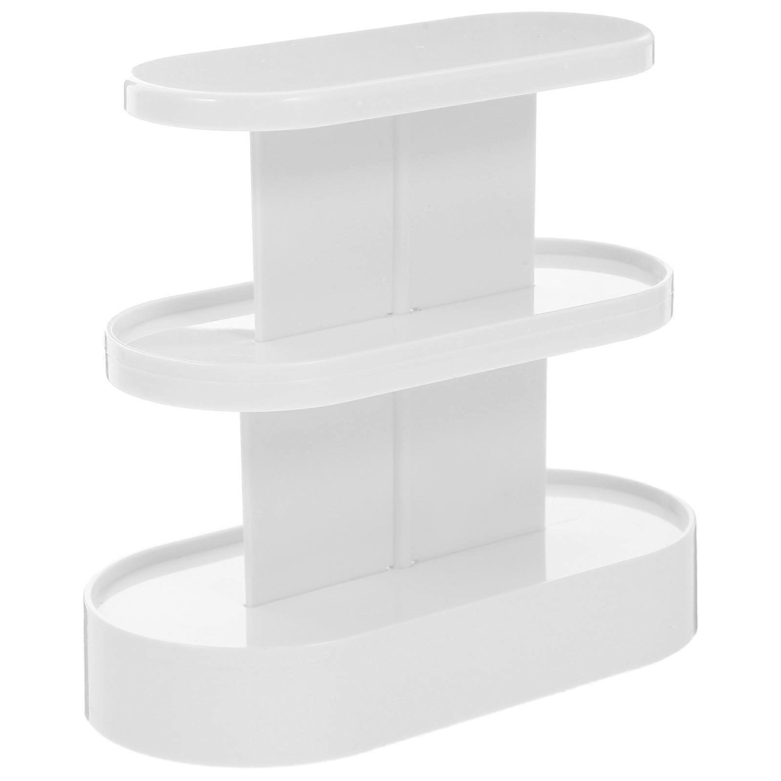 Doll House Decor Mini Shelf Model for Decor White Plastic