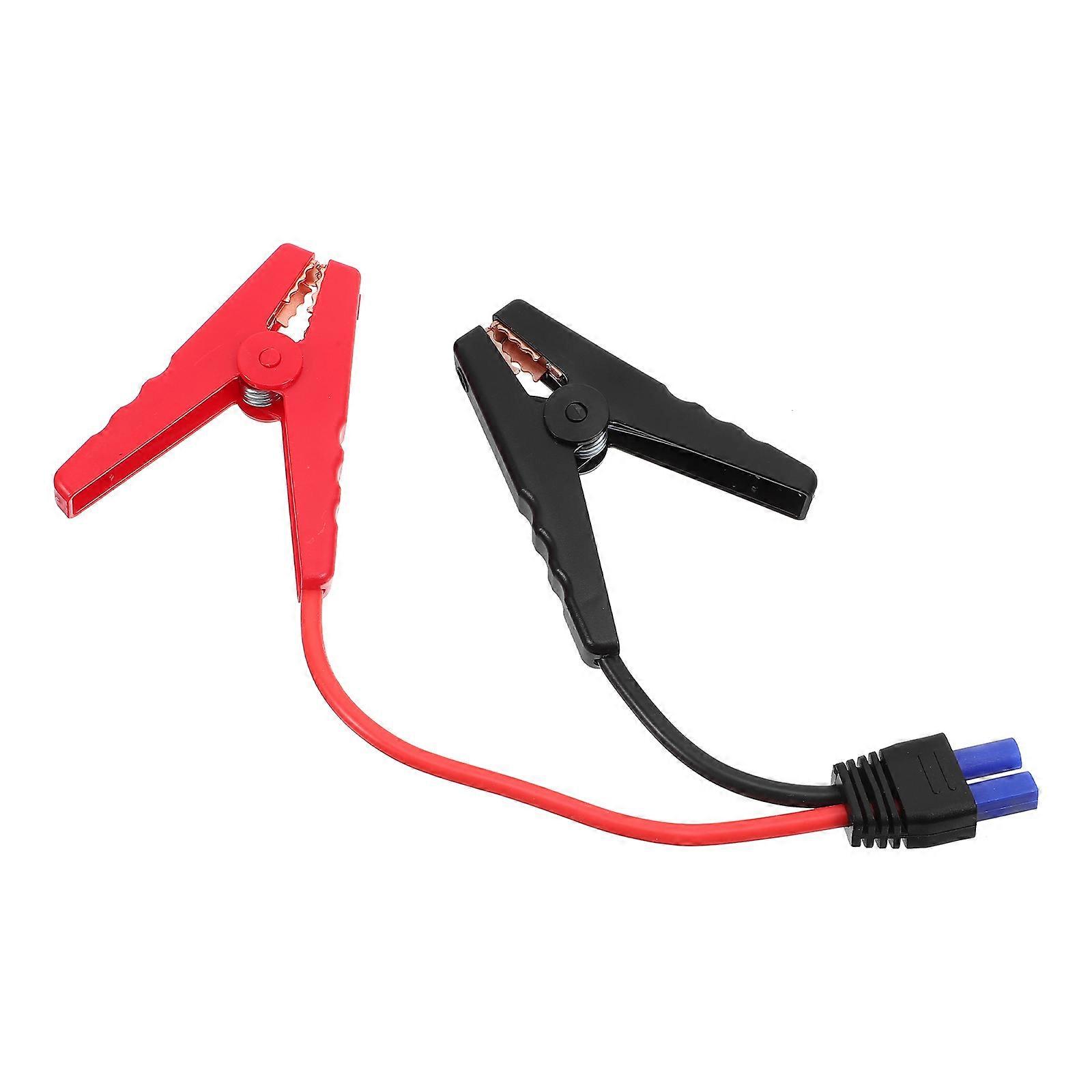 Portable Car Emergency Jump Starter Cables with Clamps Heavy Duty Jumper Cables for Multiple Vehicle Models Durable, Conductive, and Safe Design