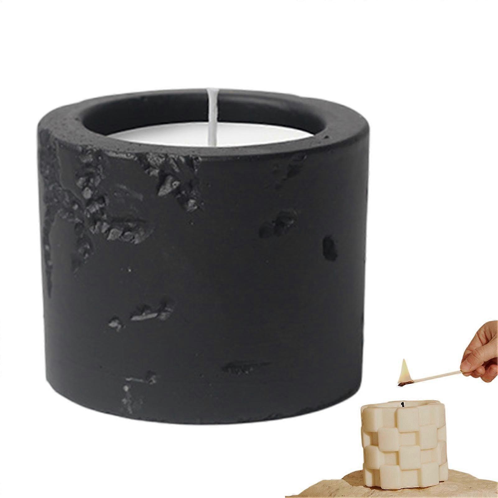 Empty Candle Jars  Empty Candle Tins  Cylindrical Containers for Cement Candles