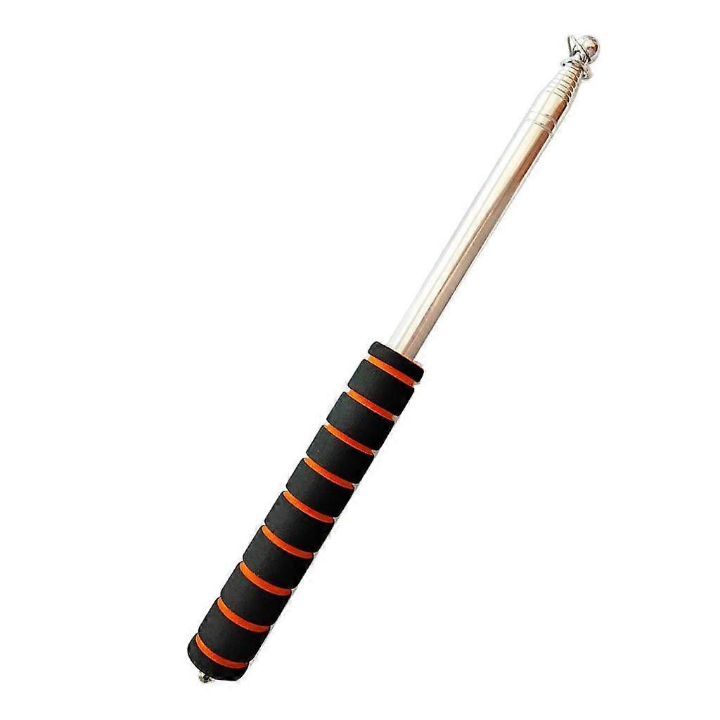 Telescopic Flagpole Flag Pole Telescopic Pole Orange 2.5 m