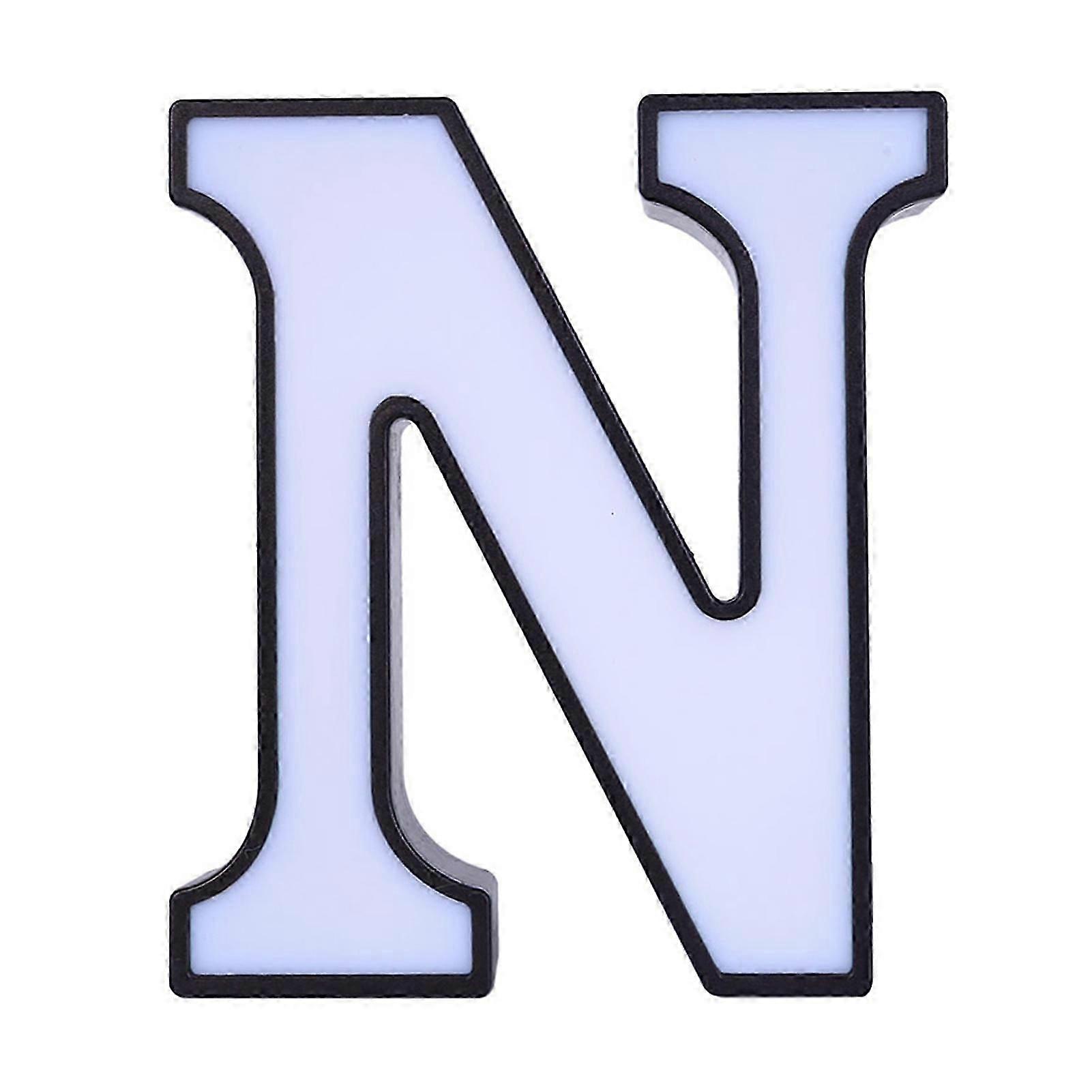 LED 26 English letters night light suitable for birthday proposals