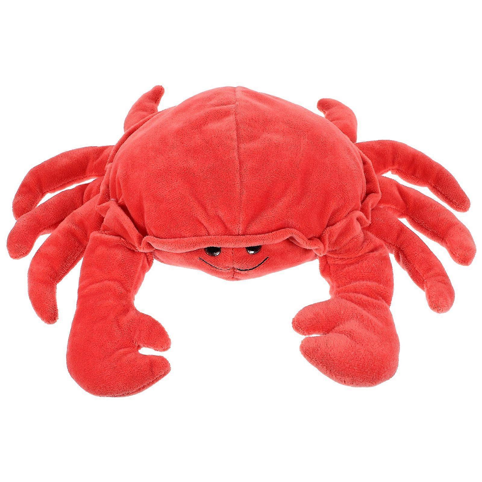 Interactive Hand Puppet Story Telling Hand Puppet Stuffed Crab Puppet Cute Animal Stuffed Toy