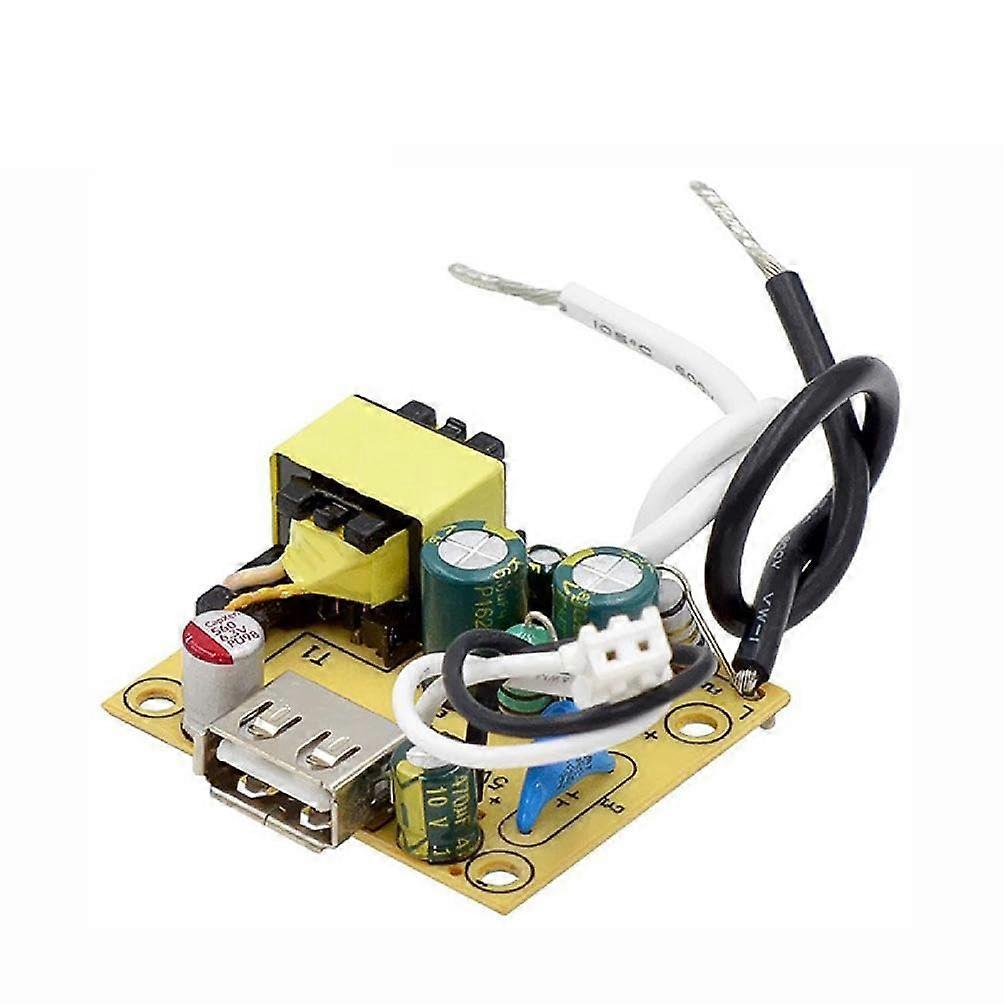 Improved AC110220V to 5V 2A Voltage Converter Power Supply Board Adapter with USB Output for Electronic Devices, Durable Current Converter Adapter