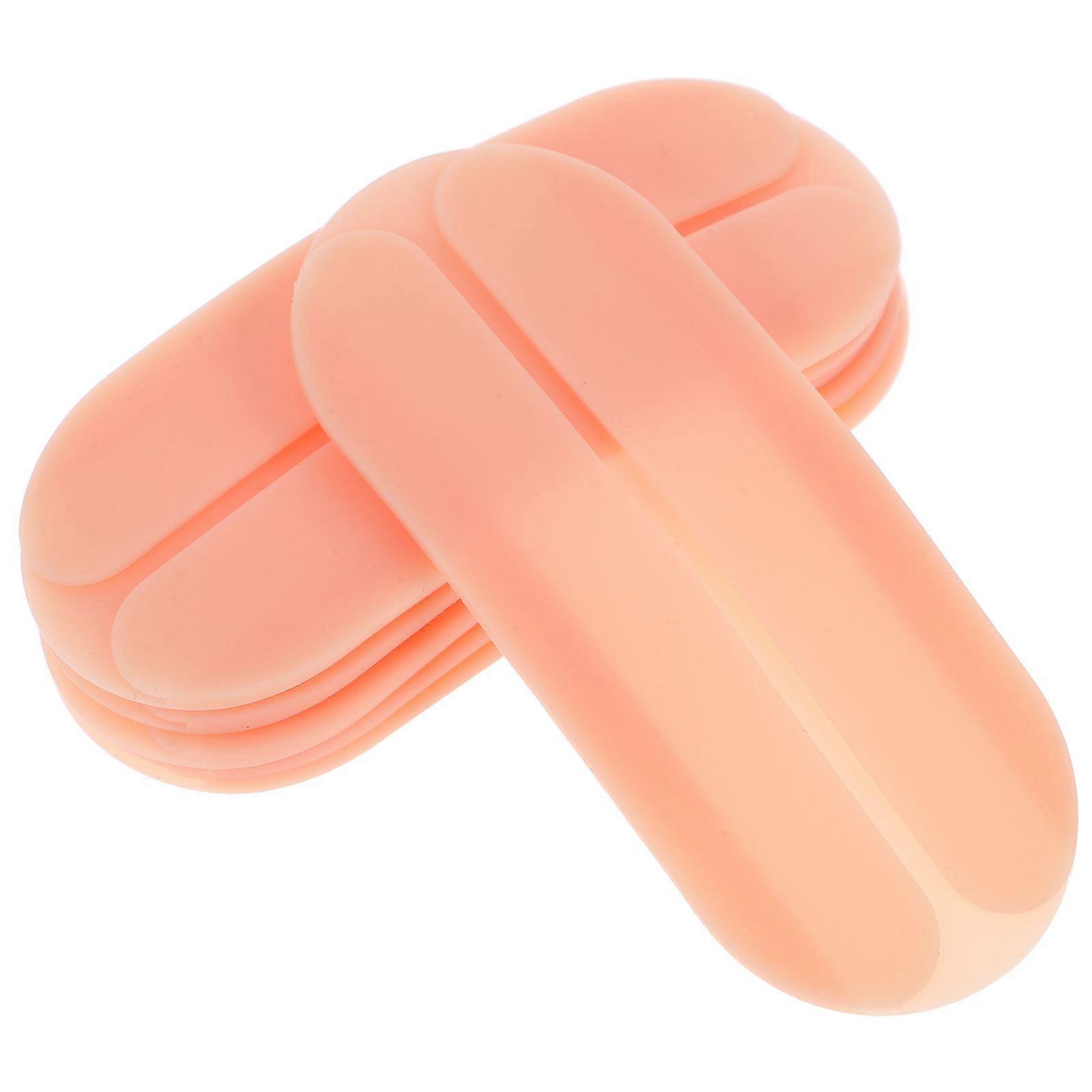 6pcs Mini Silicone Shoulder Pads Invisible Shoulder Strap Pads Non-slip Shoulder Strap Gasket Lingerie Shoulder Pads Anti-slip Shoulder Clasp for Wome