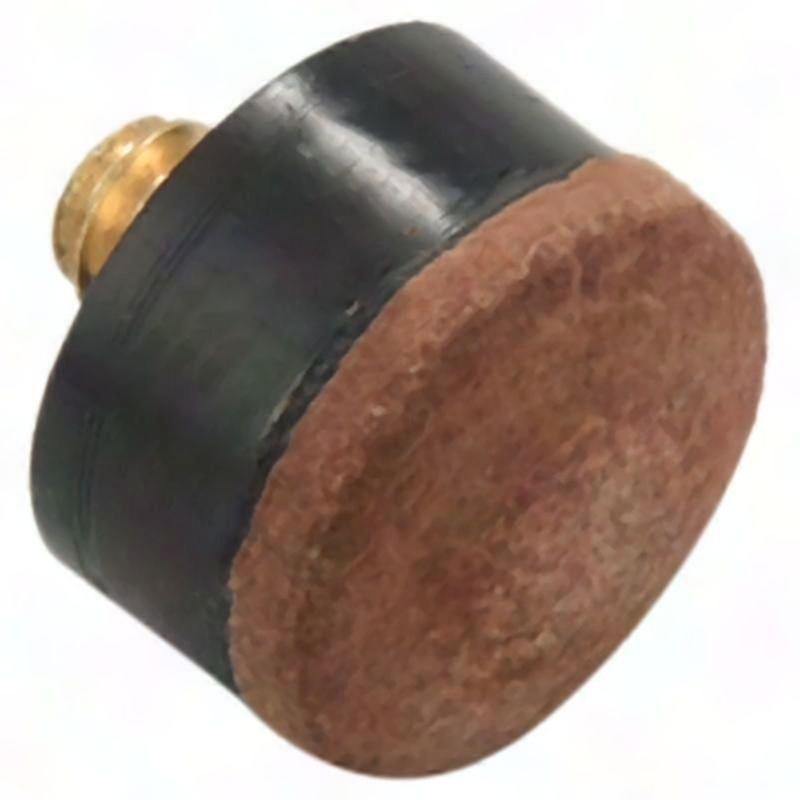 50Pcs 13mm Screw-on Billiard Pool Cue Tips for Pool Cues & Snooker Sticks