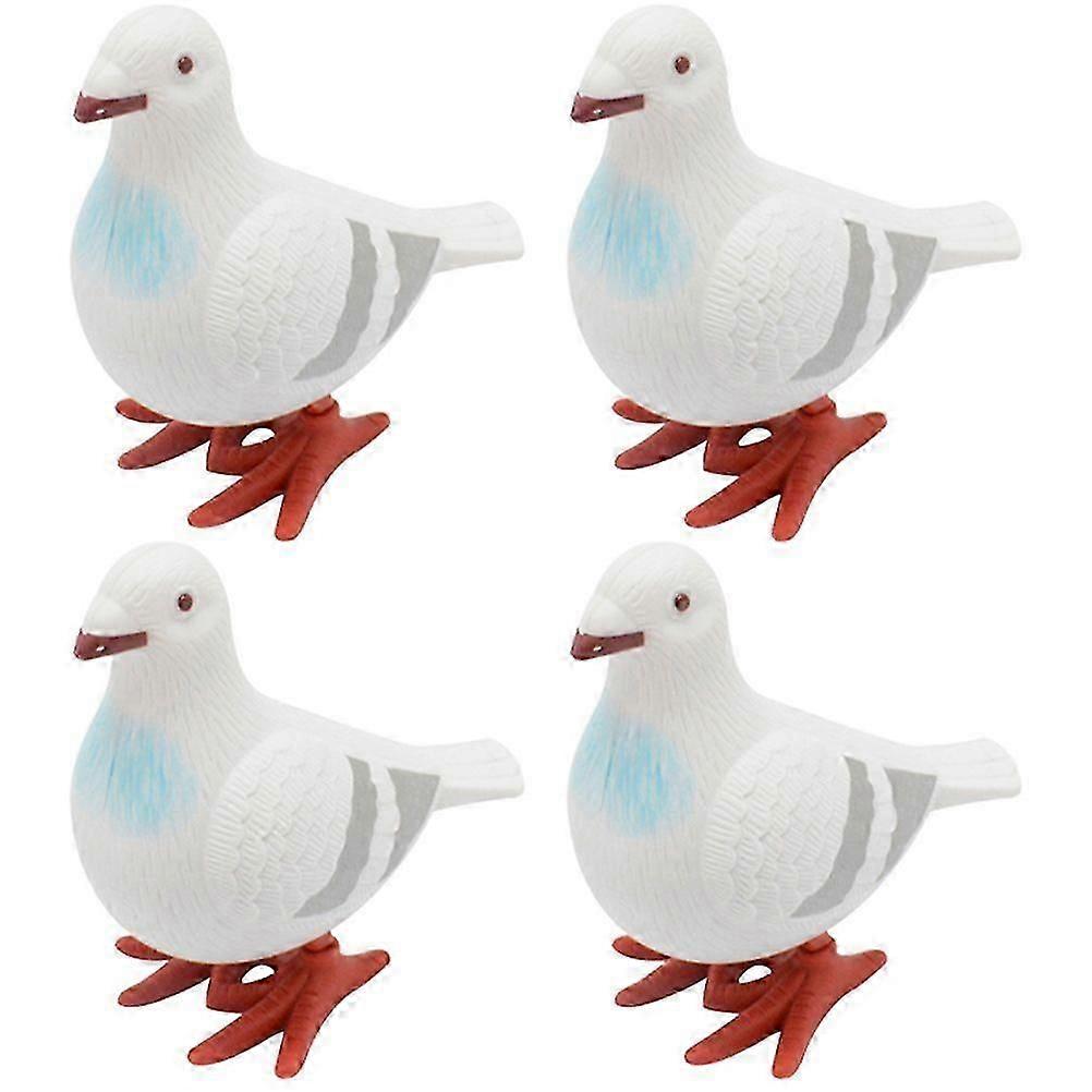 4個巻き上げ鳩のおもちゃ楽しいクリエイティブキッズバースデーパーティーギフト