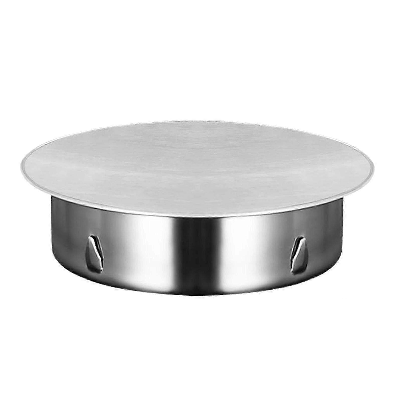 Chapeau de cheminée en acier inoxydable Couvercle de conduit de fumée de 180 mm pour joint de ventilation domestique Capuchons de cheminée multi-usage durables
