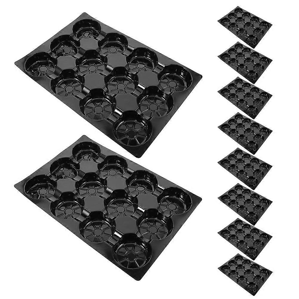 Fruit Display Stand Fruit Shop Rectangular Color Enhancement Minimize Bruising 10Pcs