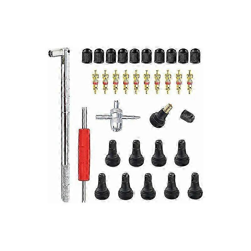 Tire Valve Remover Tool, 4-1 Tire Valve Repair Tool