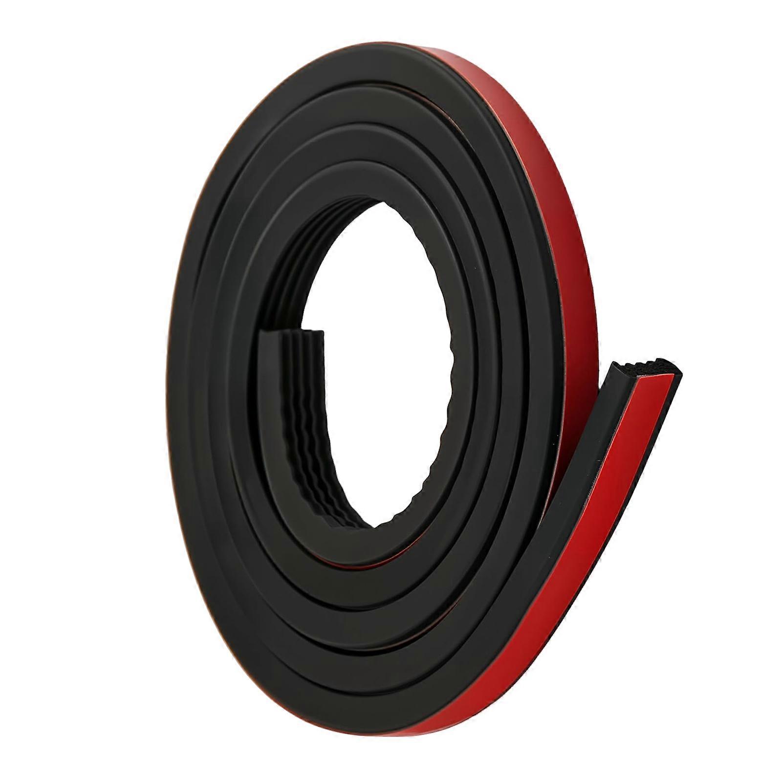 Ribbed Seal Strips For Car Truck Tailgate Superior Dust Water Barrier Easy Installation No Tools Required Universal Use Multicolor