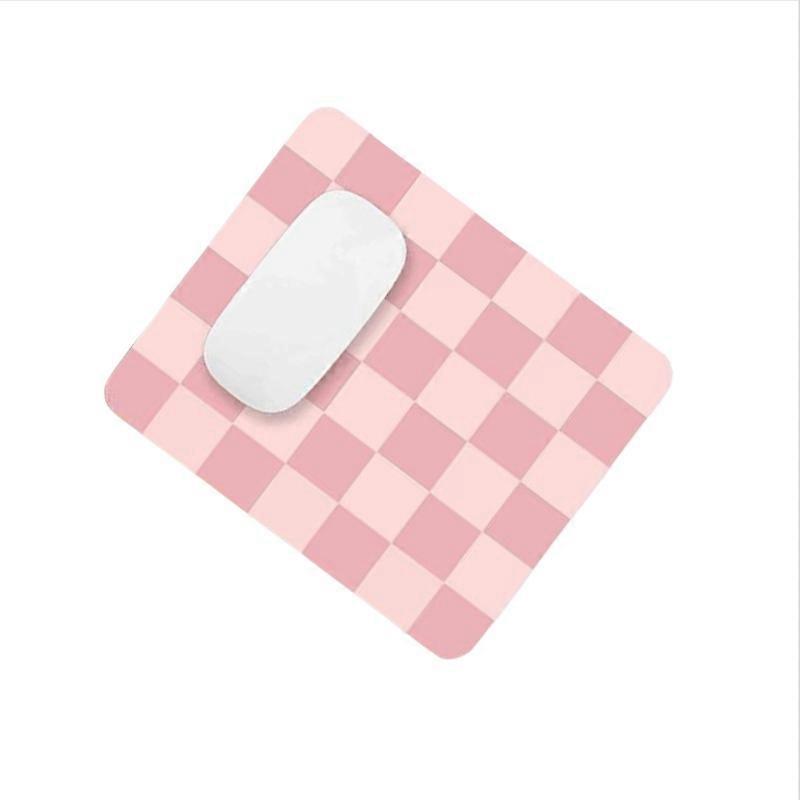 INF Non-slip Square Mouse Pad with Edge Natural Rubber for Home and Office