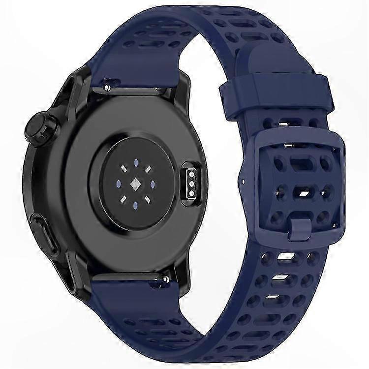 Silicone Watch Band for Coros Pace 3 Apex 2 Pro Apex Pro 22mm Solid Color Replacement Strap