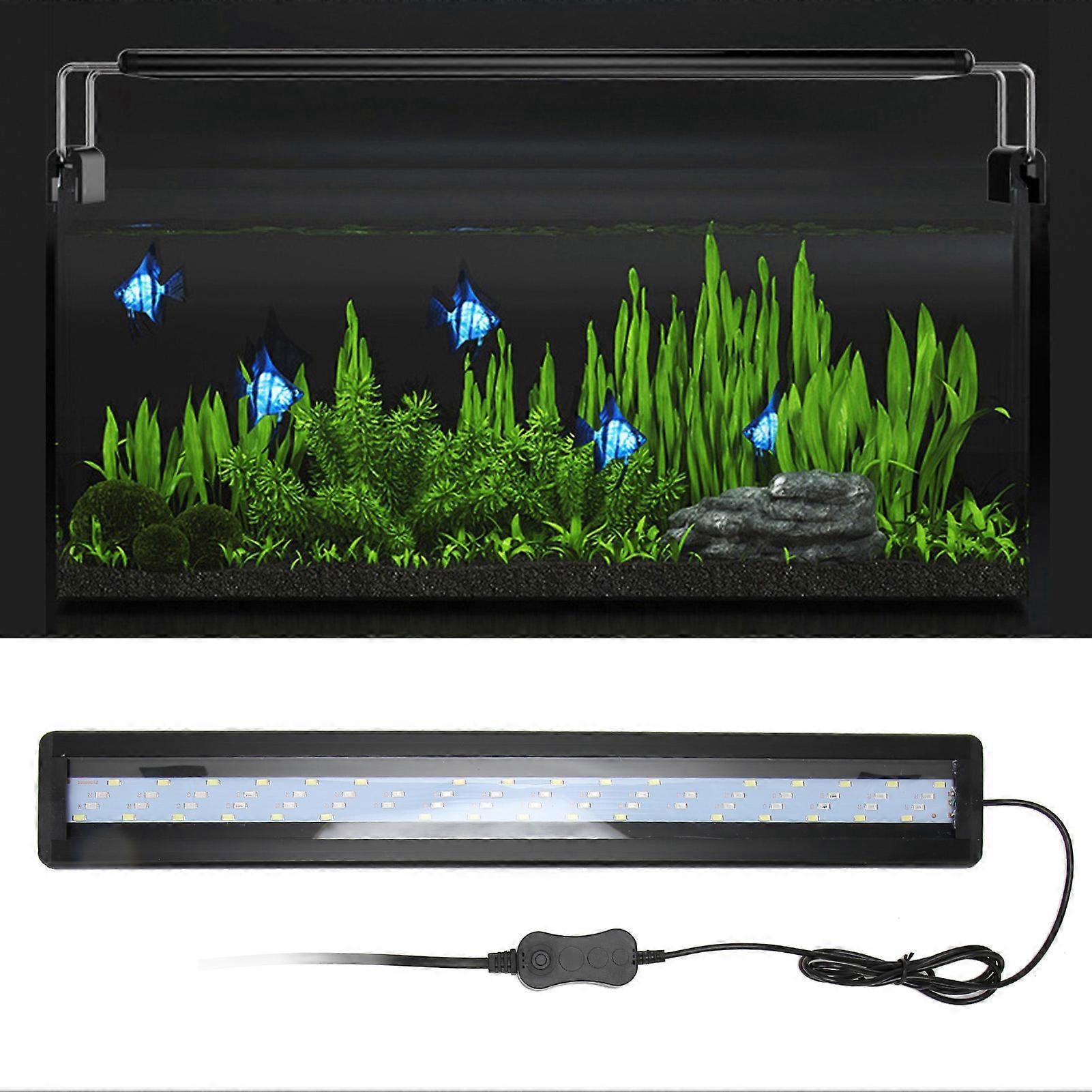 Ultra Slim 6W LED Aquarium Light 48cm Full Spectrum EU Plug