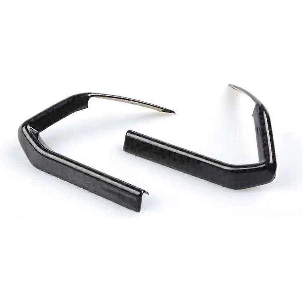 Car Accessories, Carbon Fiber Interior Steering Wheel Button Sequin Decorative Cover, for 6 -4 -5 -